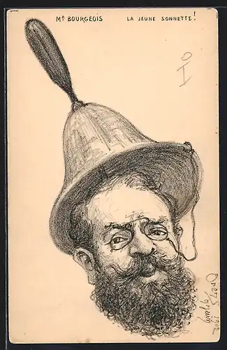 Künstler-AK Charles Denizard (Orens): Mr. Bourgeois, La jeune sonnette!