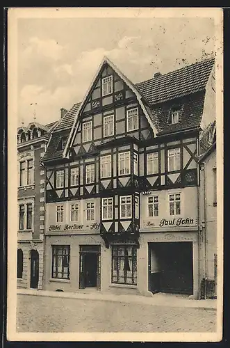 AK Bleicherode, Hotel Berliner Hof von Paul John