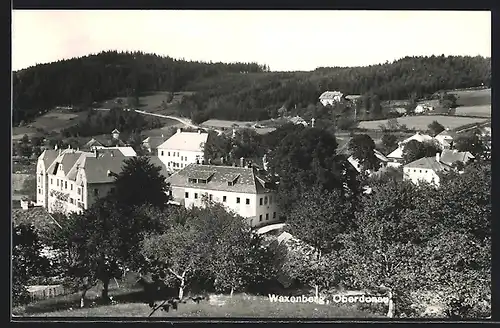 AK Waxenberg im Mühlkreis, Blick über den Ort