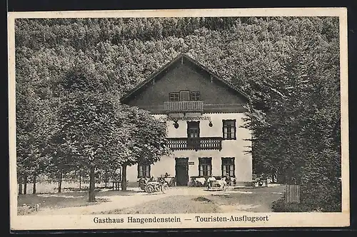 AK Grödig, Gasthaus zum Hangendenstein