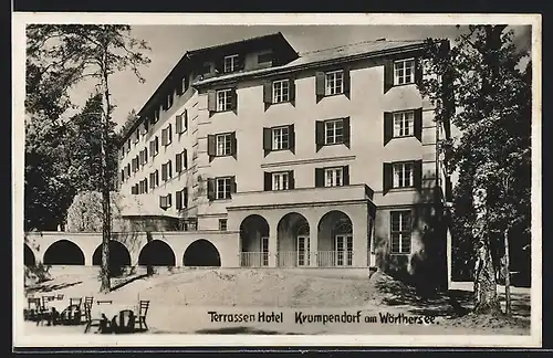 AK Krumpendorf am Wörthersee, Terrassen Hotel