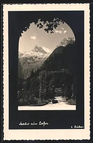 AK Lofer, Motiv aus dem Ort