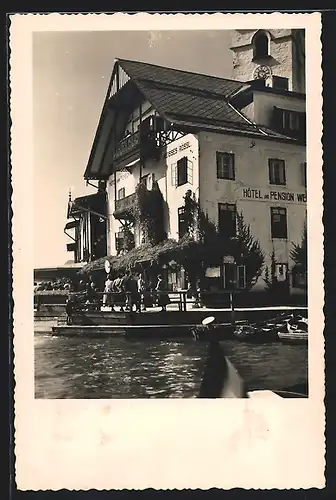 AK St. Wolfgang, Hotel Weisses Rössl