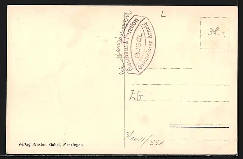 AK Menzingen, Gubel, Kloster, Kirche und Pension