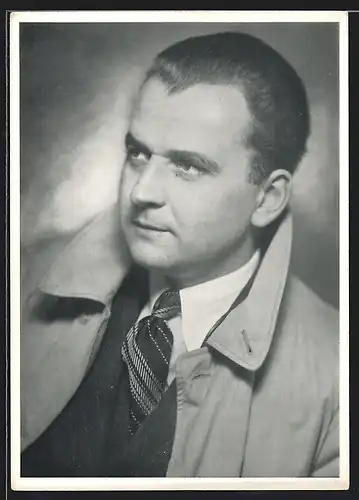 AK Opernsänger Andre von Diehl im Porträt