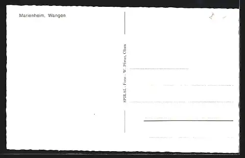 AK Wangen, Marienheim