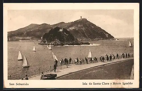 AK San Sebastian, Isla de Santa Clara y Monte Igueldo