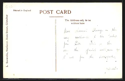 AK Gibraltar, Rock from Neutral Ground