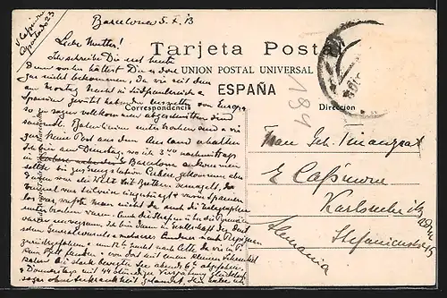 AK Barcelona, Paseo de Colon