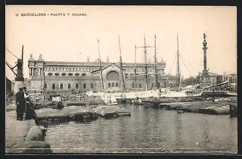 AK Barcelona, Puerto y Aduana