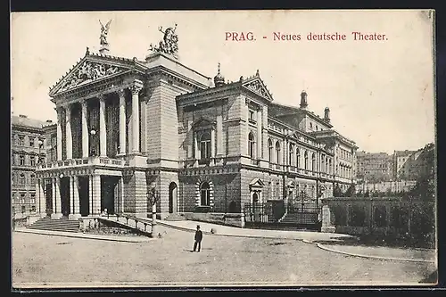 AK Prag / Praha, Neues deutsches Theater