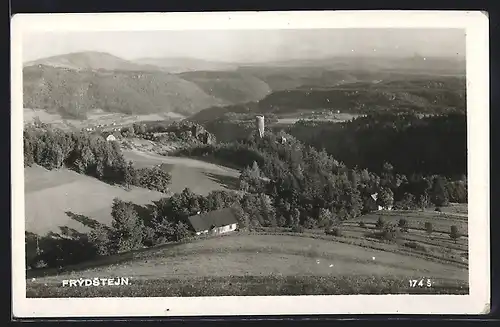 AK Frydstejn, Burg mit Umgebung