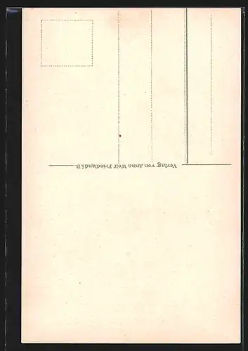 AK Friedland, Ansicht des Schlosses