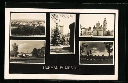 AK Hermanuv Mestec, Celkovy pohled, Partie v parka