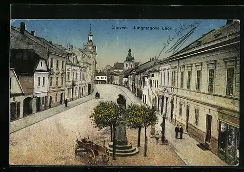 AK Chotzen / Chocen, Jungmanova ulice