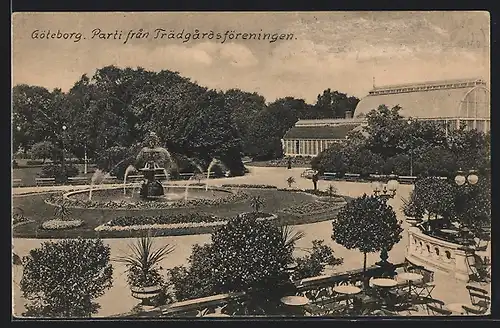 AK Göteborg, Parti fran Trädgardsföreningen