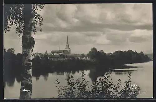 AK Mora, Teilansicht mit Kirche