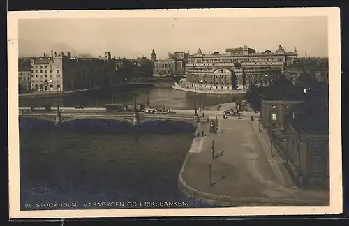 AK Stockholm, Vasabroen och Riksbanken