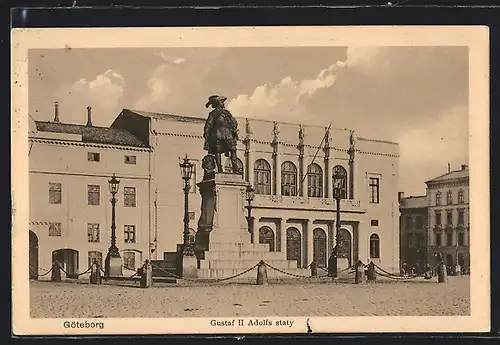 AK Göteborg, Gustaf II Adolfs staty