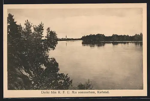 AK Karlstad, Utsikt fran K. F. U. M:s sommarhem
