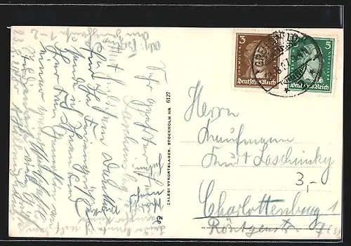 AK Uppsala, Slottet fran Domkyrkan