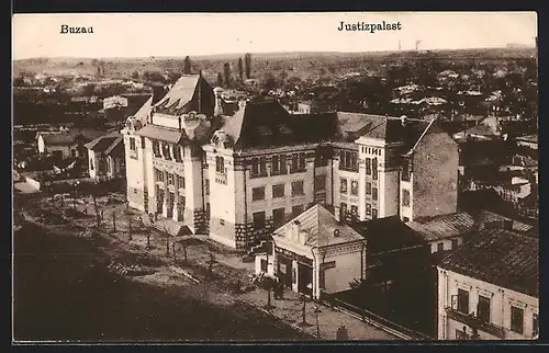 AK Buzau, Blick auf den Justizpalast