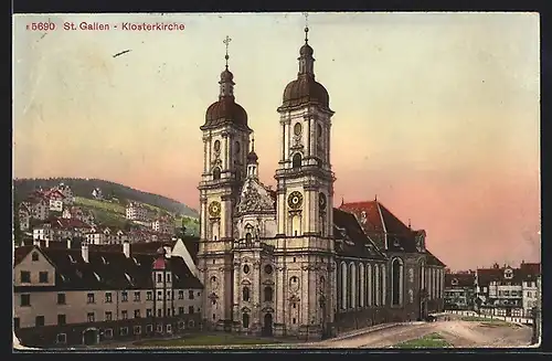 AK St. Gallen, An der Klosterkirche