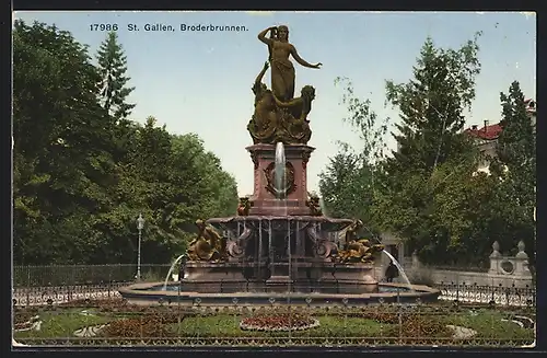 AK St. Gallen, Am Broderbrunnen