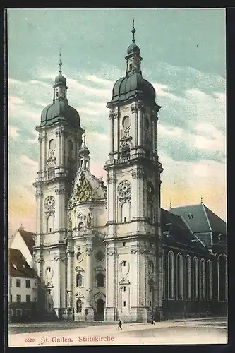AK St. Gallen, Eingang der Stiftskirche