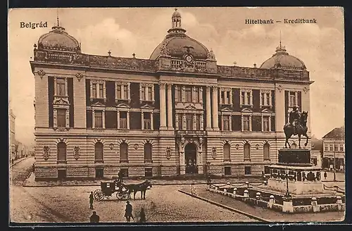 AK Belgrád, Hitelbank, Kreditbank