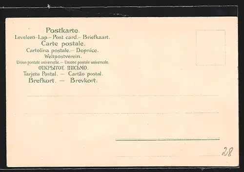 Passepartout-AK Gruss vom Schwarzwald, Gutachterin, Schapacherin & Neustädterin in Tracht im Kleeblatt