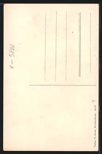 AK Thüringer Paar in Volkstracht