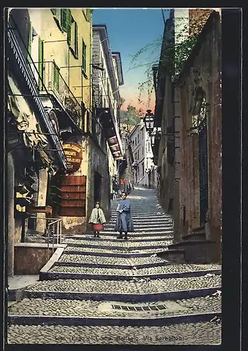 AK Bellagio /Lago di Como, Via Serbelloni