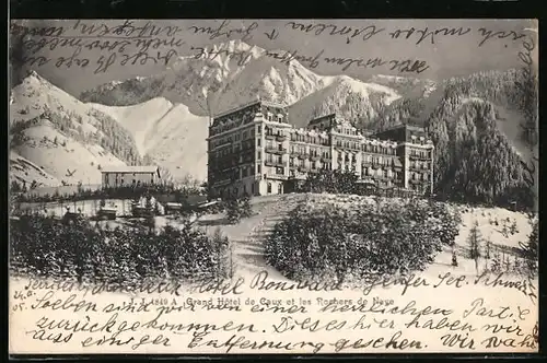 AK Caux, Grand Hôtel et les Rochers de Naye
