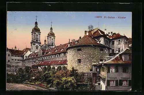 AK St. Gallen, Blick auf das Kloser