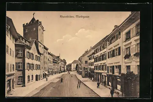 AK Rheinfelden, Conditorei in der Marktgasse