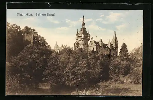 AK Tägerwilen, Am Schloss Kastel