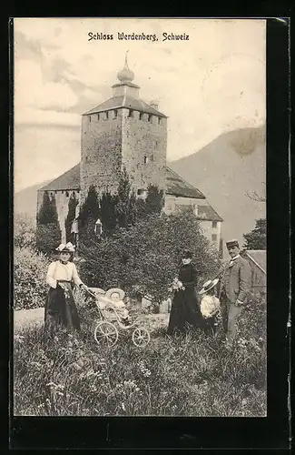 AK Werdenberg, Blick zum Schloss