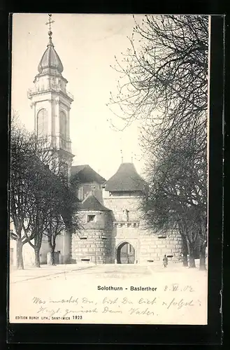 AK Solothurn, Partie am Baslertor