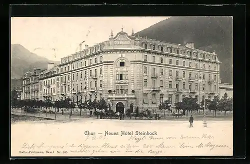 AK Chur, Neues Hotel Steinbock