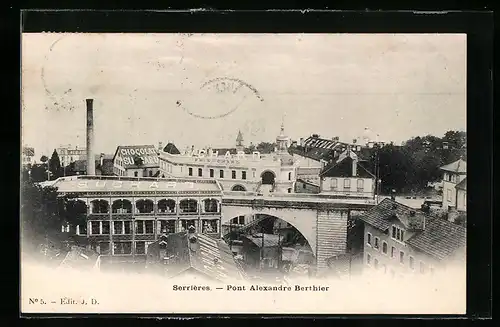 AK Serrières, Pont Alexandre Berthier