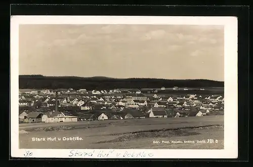 AK Stará Hut u Dobrise, Panorama