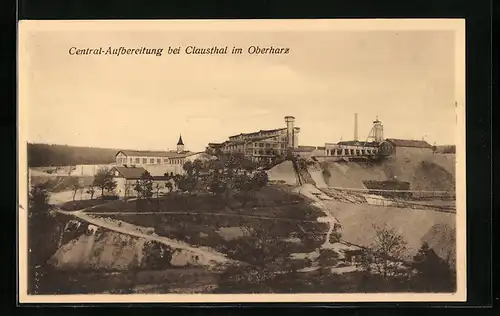 AK Clausthal, Central-Aufbereitung, Bergbau