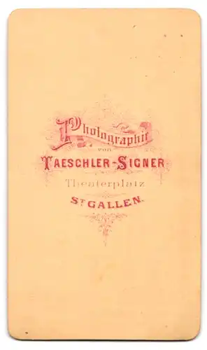 Fotografie Taeschler-Singer, St. Gallen, junge Frau im seindenen Kleid mit Brosche und Ohrringe