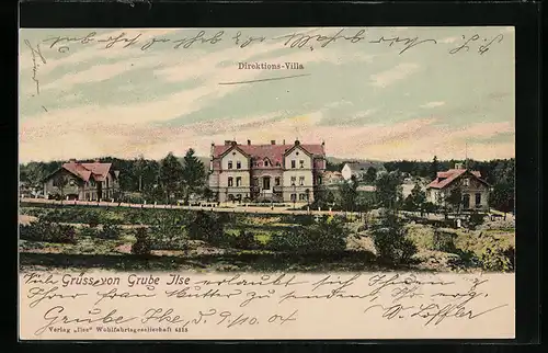 AK Grube Ilse, Direktions-Villa