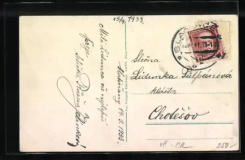 AK Slatinany, Obraz p. Marie