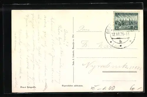 AK Brandýs n. Orl., Na Tiche Orlici