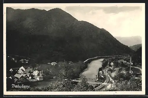 AK Trebusany, Gesamtansicht aus der Vogelschau