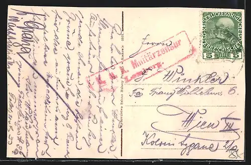 AK Lemberg, Mickiewicz-Monument