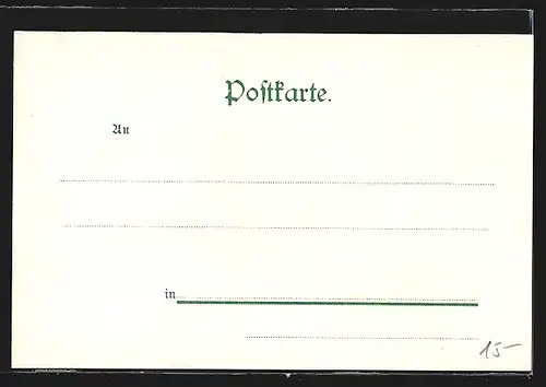 AK Heilbronn, Ortsansicht mit Brücke